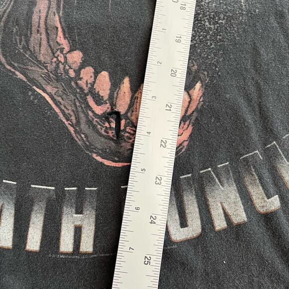 Five Finger Death Punch FFDP 5FDP Skull Black T-Shirt Heavy Metal Band Tee 2012 - Picture 4 of 9